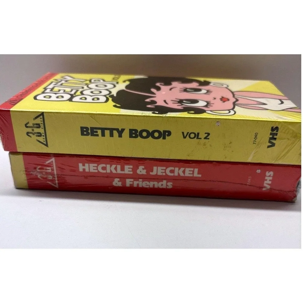 Betty Boop Vol 2 And Heckle & Jeckle VHS Cartoon Duo 3-G Home Video‎ 1991
